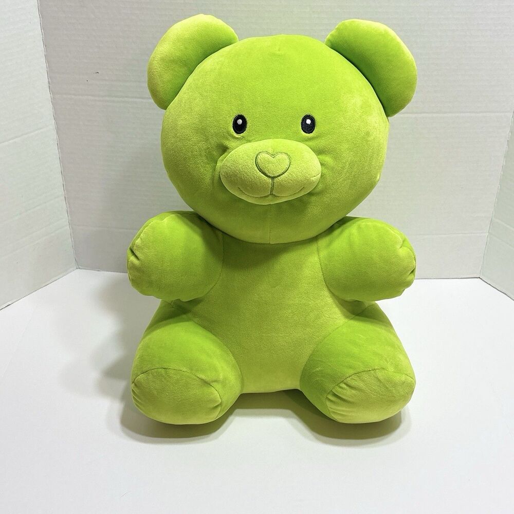Valentine’s Day Green Gummy Bear Plush 16"  by Way To Celebrate